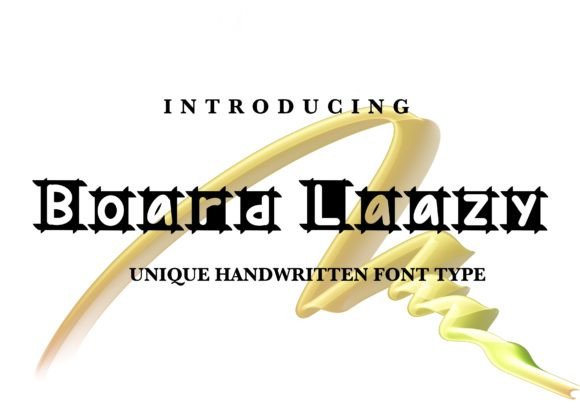 Board Laazy: A Display Font Built for Scroll-Stopping Marketing