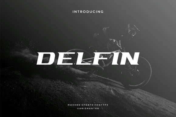 Delfin: A Bold, Sporty Display Font That Lifts Brand Identity