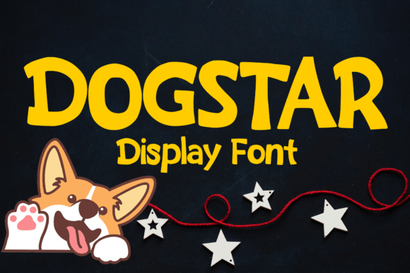 Dogstar: A Playful Display Font for Modern Web Design