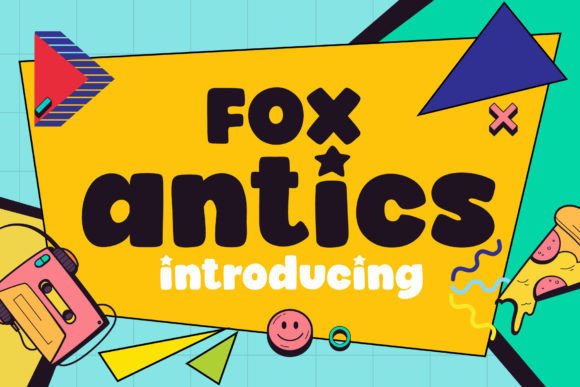 Fox Antics: A Playful Display Font for Scroll-Stopping Campaigns