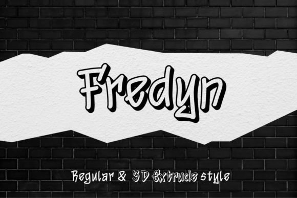 Fredyn: A Bold Display Font for Editorial Impact