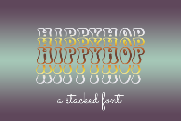 Hippy Hop: A Playful Display Font for Digital Branding
