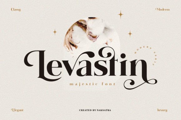 Levastin: A Luxury Display Font That Elevates Real Branding Work