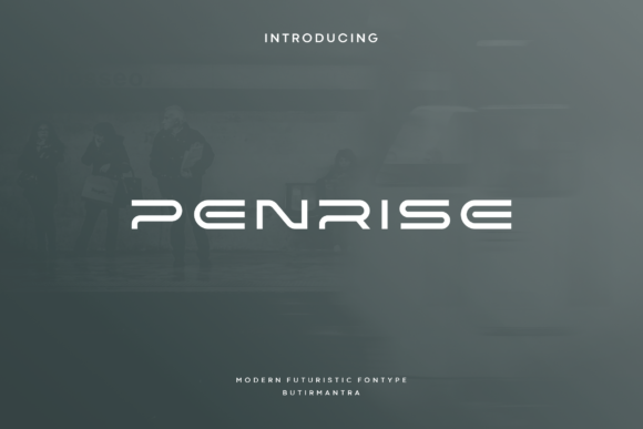 Penrise: A Display Font That Makes Your Brand Look Instantly Polished