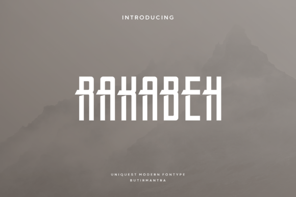 Rakabeh: A Display Font That Makes Your Headlines Instantly Clickable