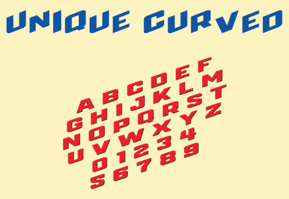 Unique Curved: A Display Font That Bends With Your Editorial Voice